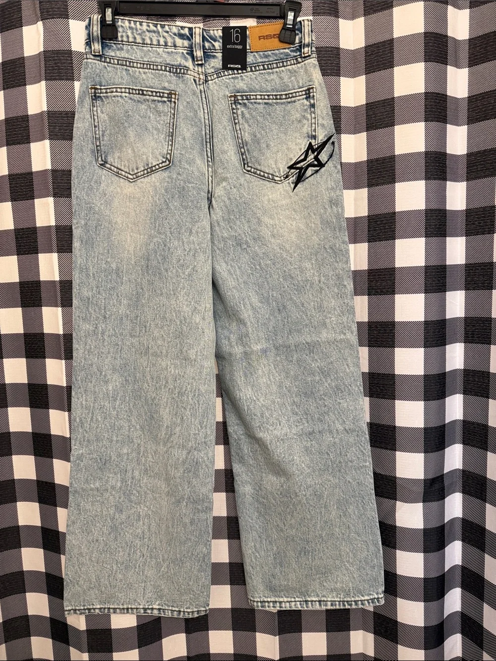 RSQ Light Wash Kids' Wide Leg Jeans